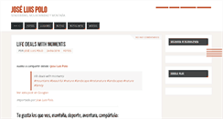 Desktop Screenshot of joseluispolo.es